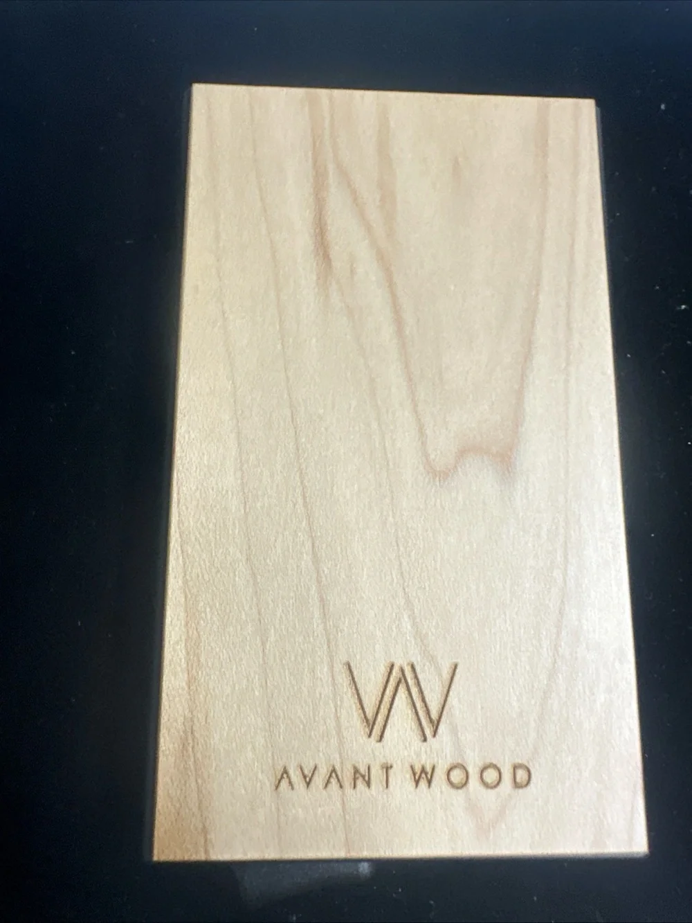 Aventwood Men’s Wood Popup Wallet Cardholder